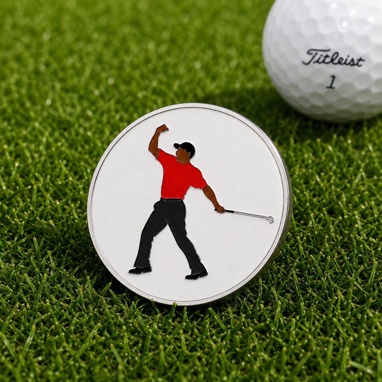 Sunday Red Ball Marker