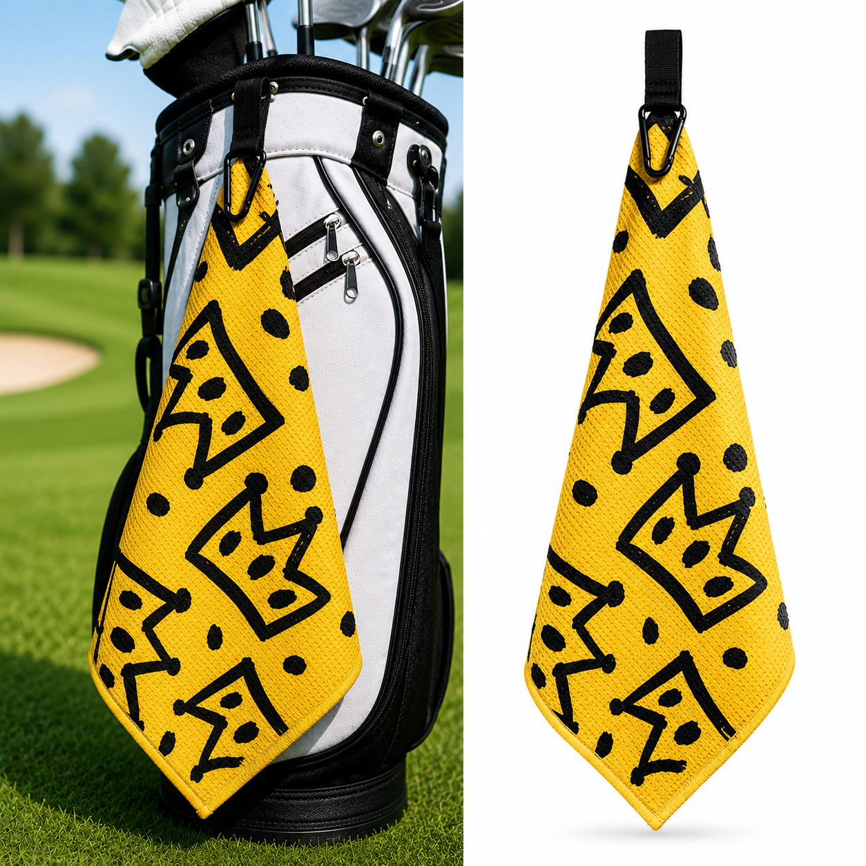 Crown Golf Towel