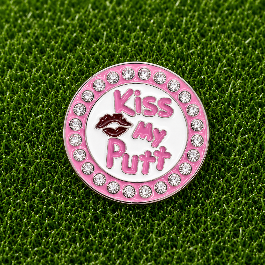 Kiss My Putt Ball Marker
