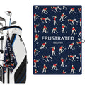 Microfiber Golf Towels (16" X 24") with Carabiner Clip, Waffle Pattern Golf Towel Hook and Loop Fastener, Golf Club Towel