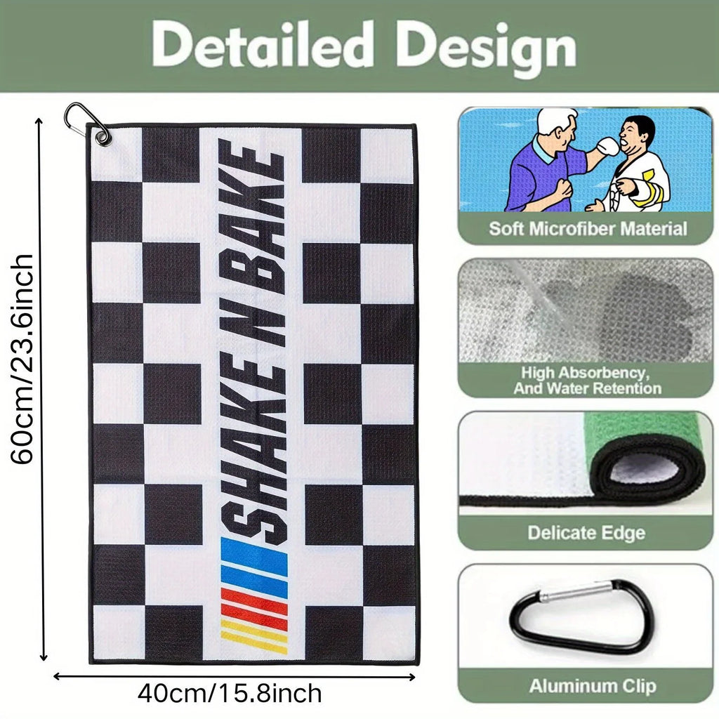 Funny Microfiber Premium Golf Towels Printed Golf Towels for Golf Bags for Men&Women Great Golf Accessories for Men Golfers Dad