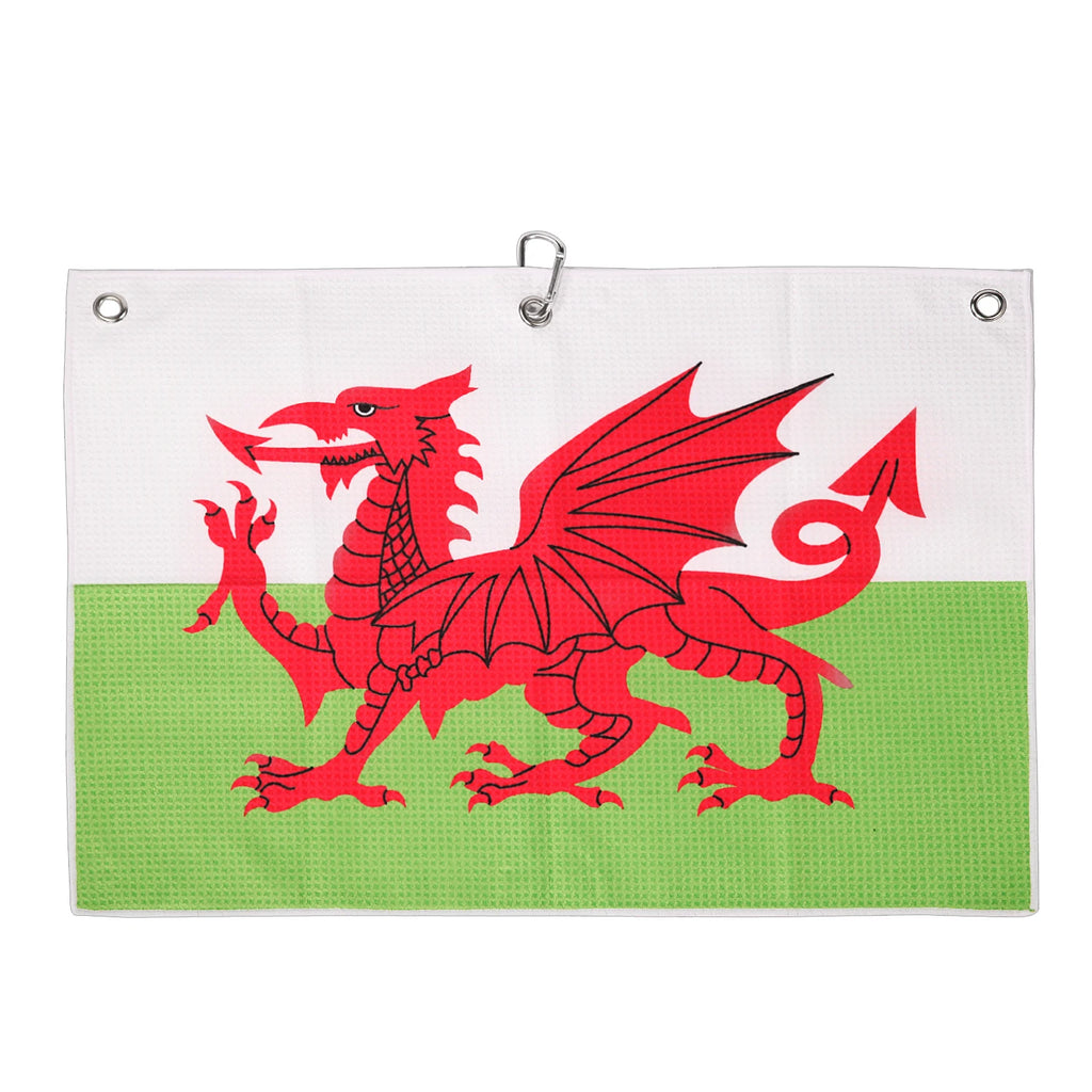 UK Union Jack Series Design Waffle Ployester 40 x 60 cm Golf Towel