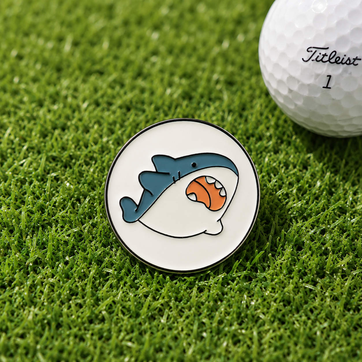 Shark Bite Ball Marker