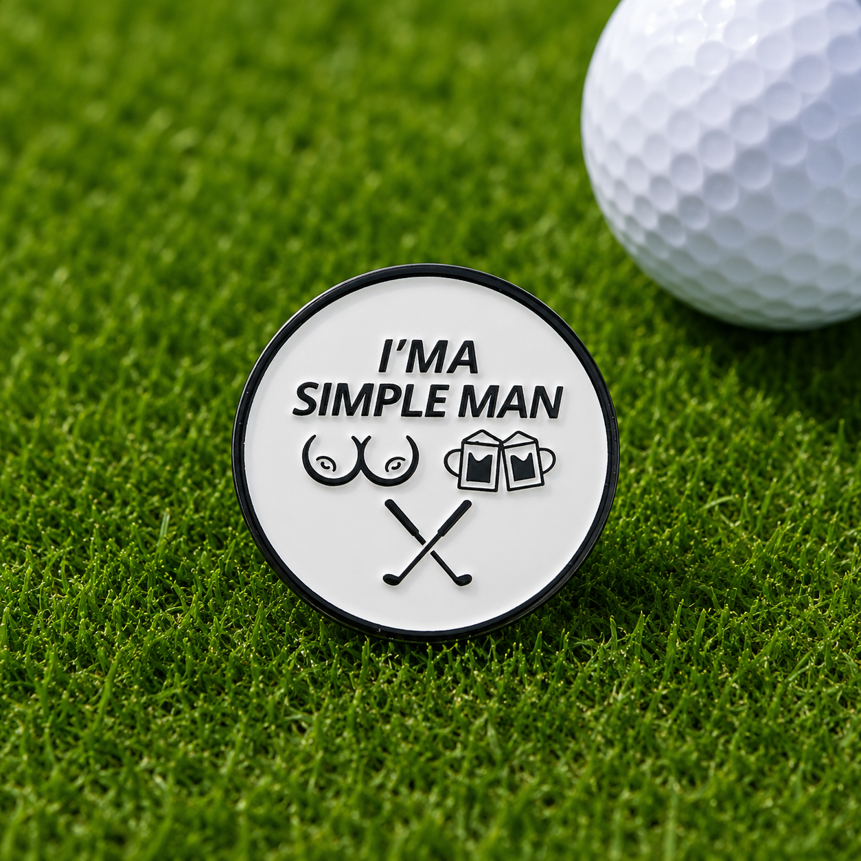 Simple Man Ball Marker
