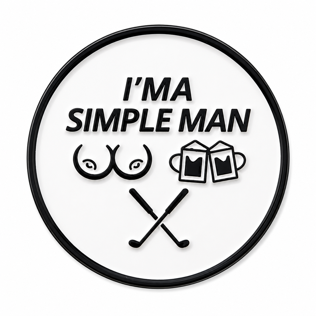 Simple Man Ball Marker