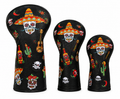 Sugar Skull Golf Headcover Set