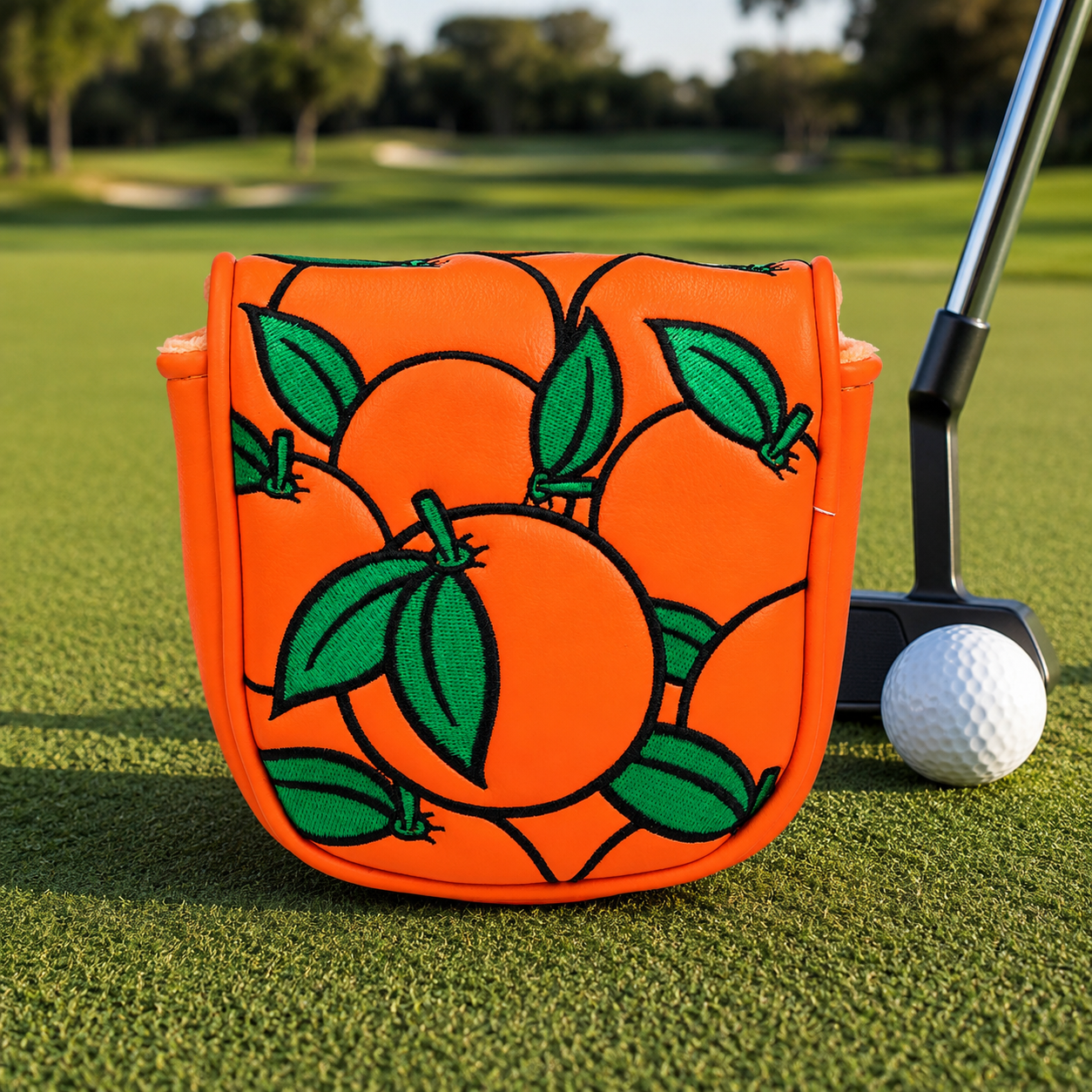 The Citrus Classic Putter Cover