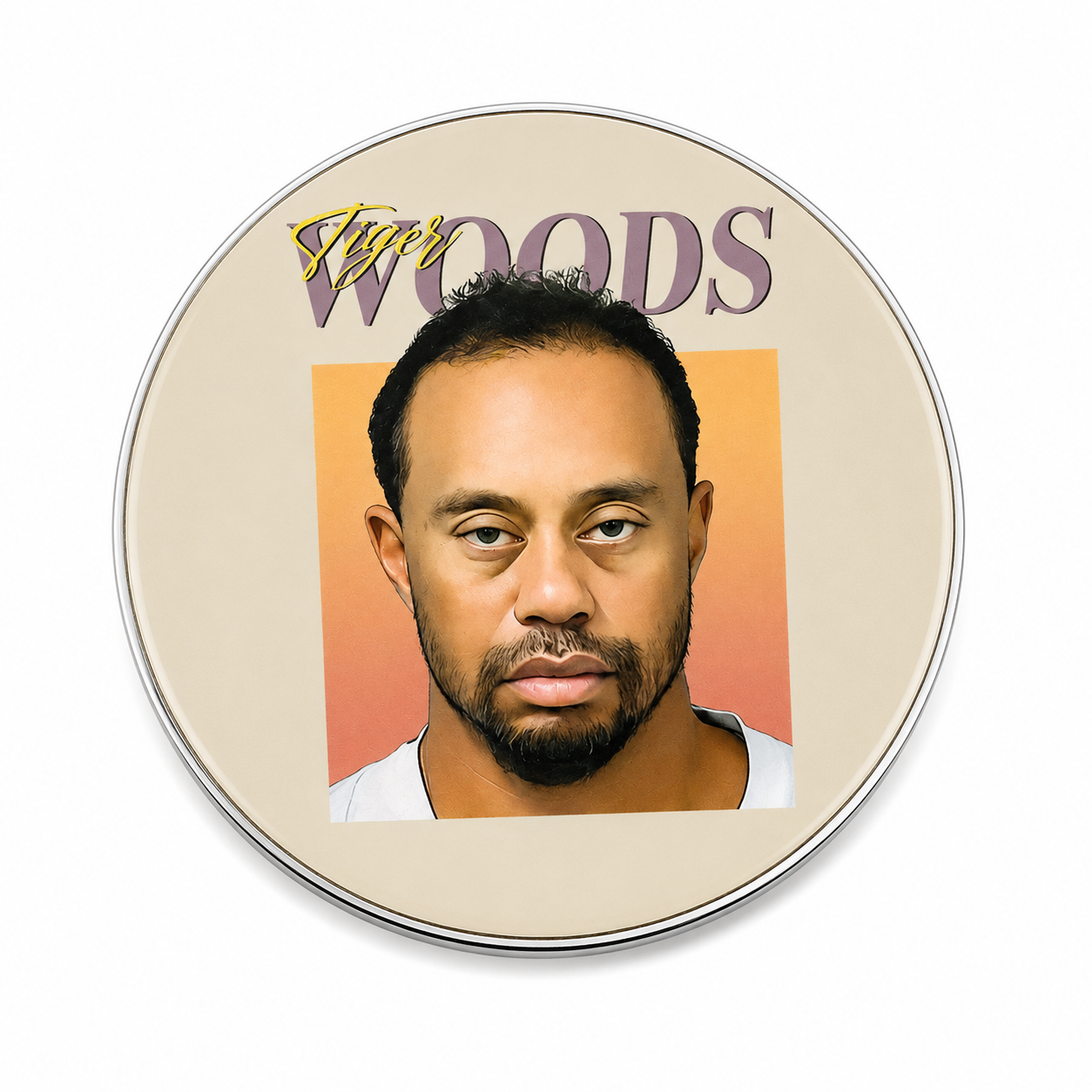 Tiger Mugshot Ball Marker