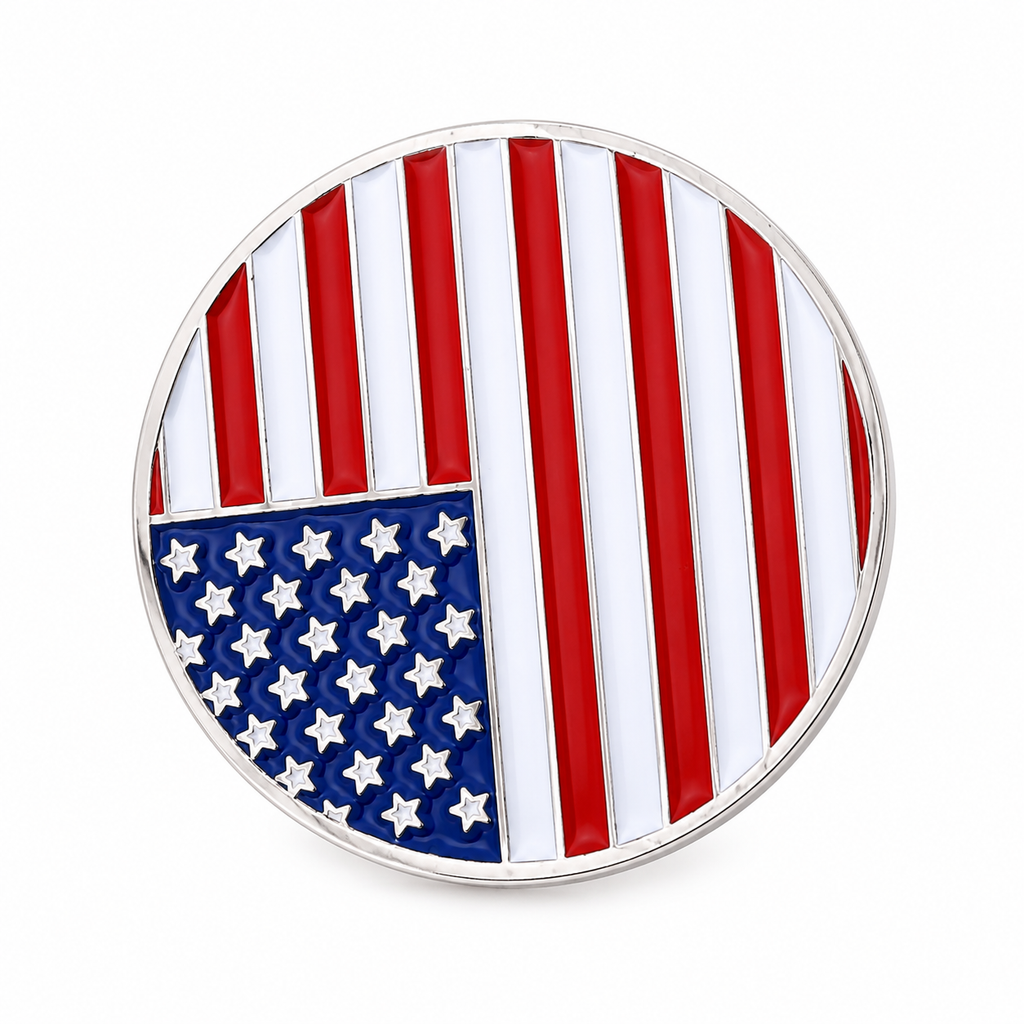 American Flag Ball Marker