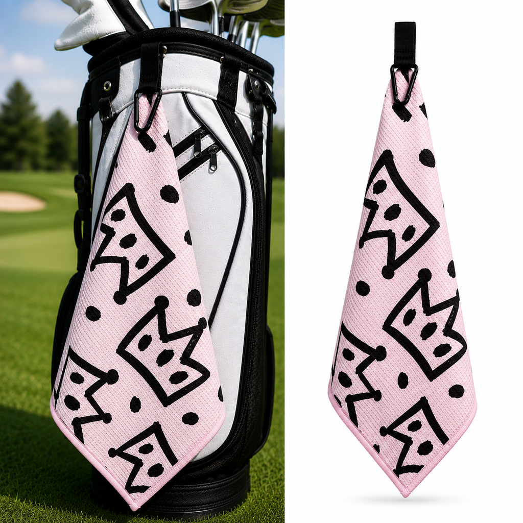 Crown Golf Towel